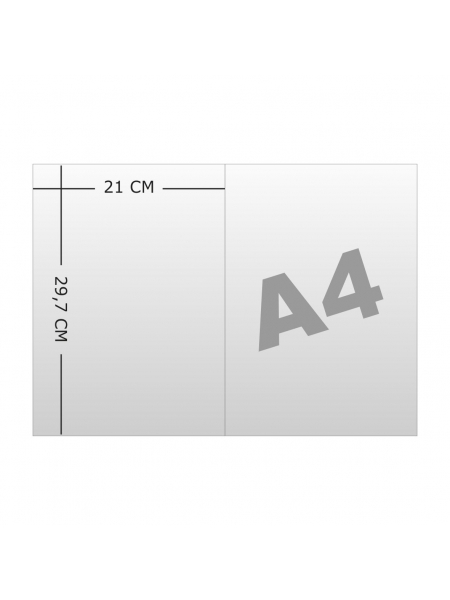 Cartelline portadocumenti economiche A4 a 2 ante - StampaSi