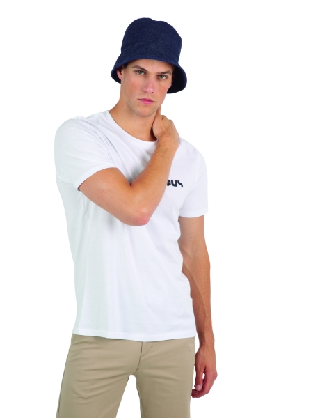 Cappellino da pescatore personalizzato K-up denim