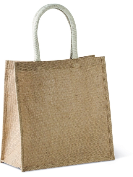 Shopper in juta personalizzata Ki-mood Conscious modello grande