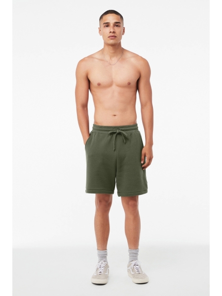 Pantaloncini felpa personalizzati Bella Canvas felpato
