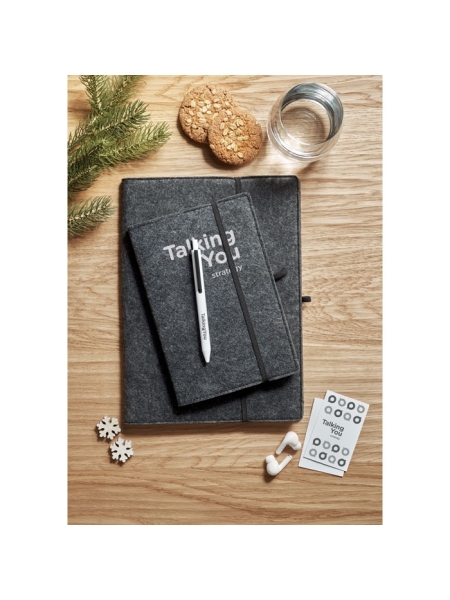 Notebook A5 feltro RPET