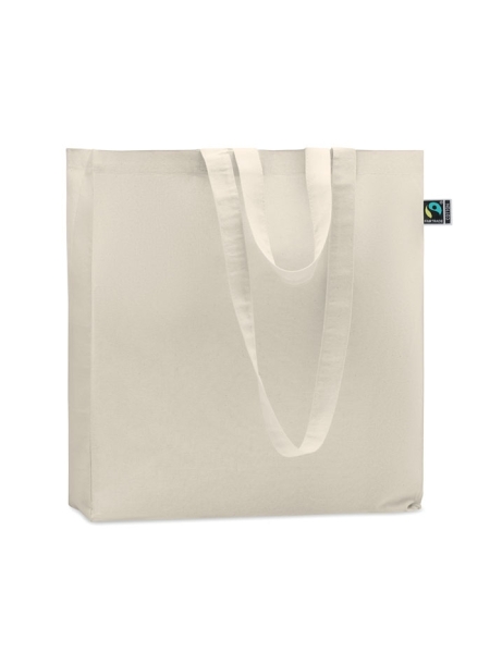 Shopper bag in cotone Fairtrade personalizzata Osole++ 38 x 42 x 12 cm
