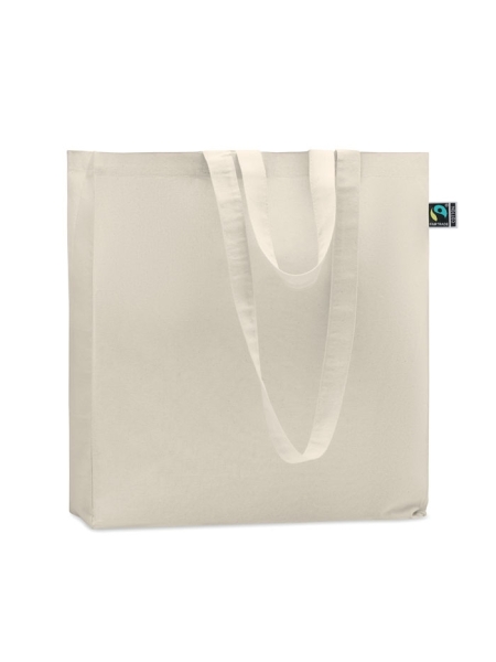 Shopper bag in cotone Fairtrade personalizzata Osole++ 38 x 42 x 12 cm