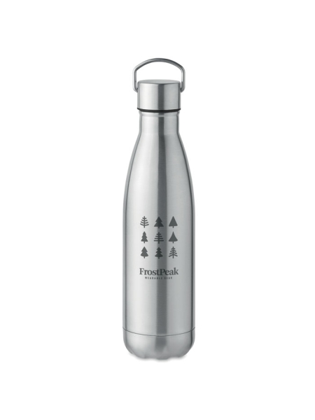 Bottiglia doppio strato  in acciaio inox riciclato 500 ml