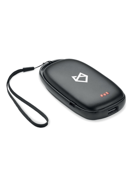 Scaldamani elettrico con power bank da 4000 mAh