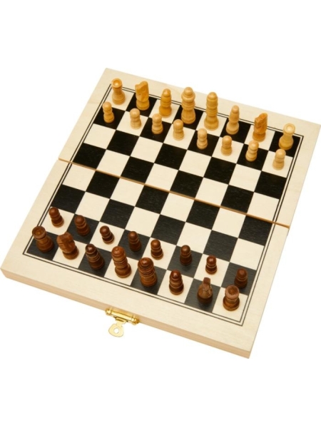Set di scacchi in legno personalizzato King