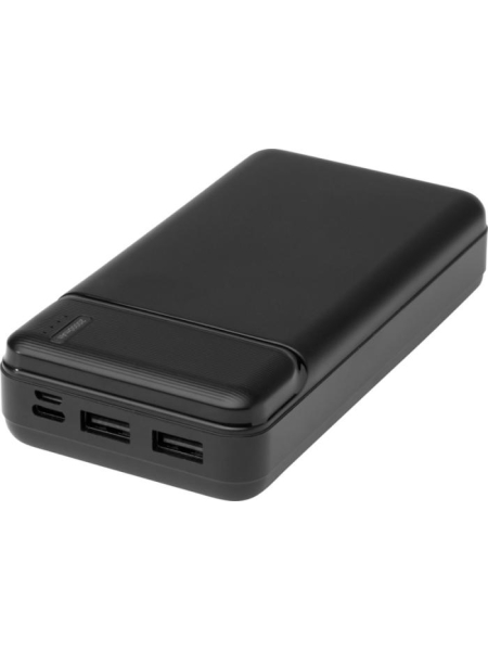 Power bank in plastica riciclata personalizzato Loop 20000 mAh