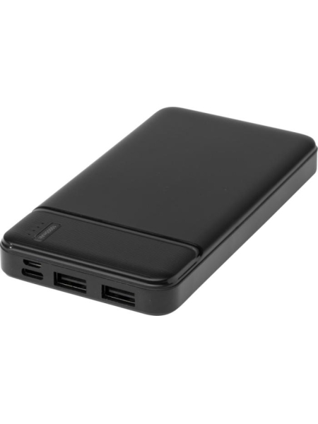 Power bank in plastica riciclata personalizzata Loop 10000 mAh