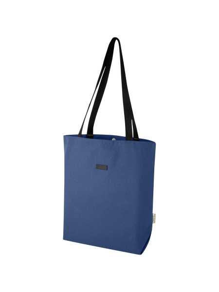 Tote bag versatile in canvas riciclato certificato GRS Joey - 14 L