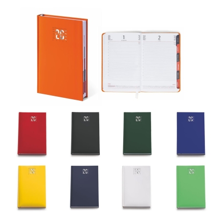 Agenda giornaliera fustellata personalizzata 11 x 17 cm