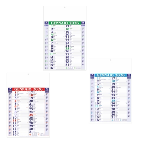 Calendario olandese personalizzato Medio 28,8 x 42 cm