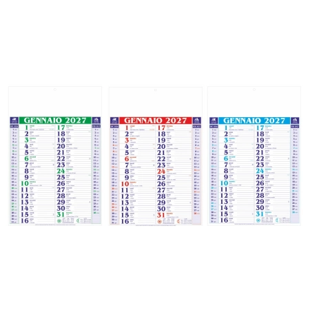 Calendario olandese personalizzato Medio 28,8 x 42 cm