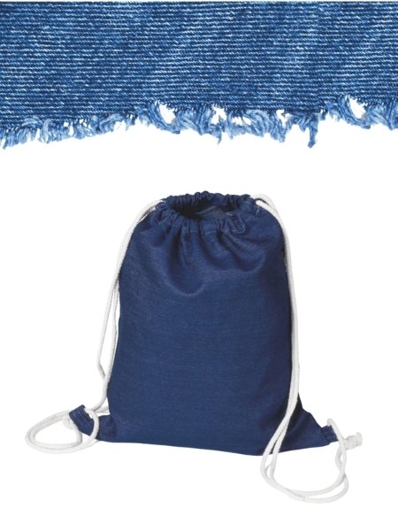 Zainetti a sacca denim personalizzabili Giorgia