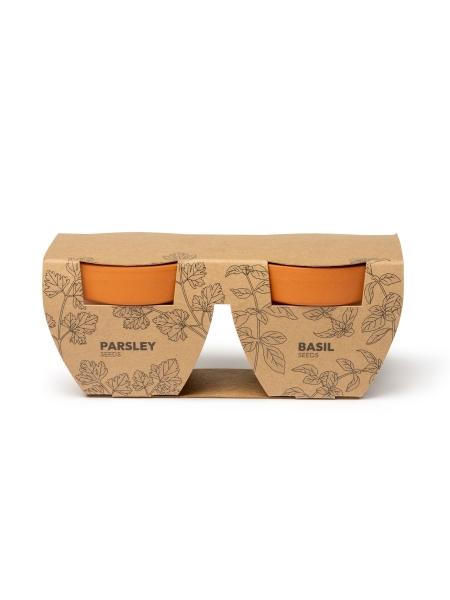 Set con due vasi personalizzabili PreBas