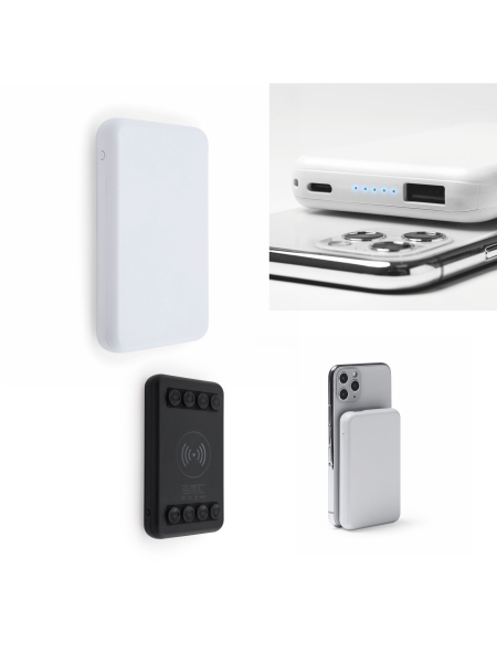 Power bank ricarica wireless personalizzabili Jarno