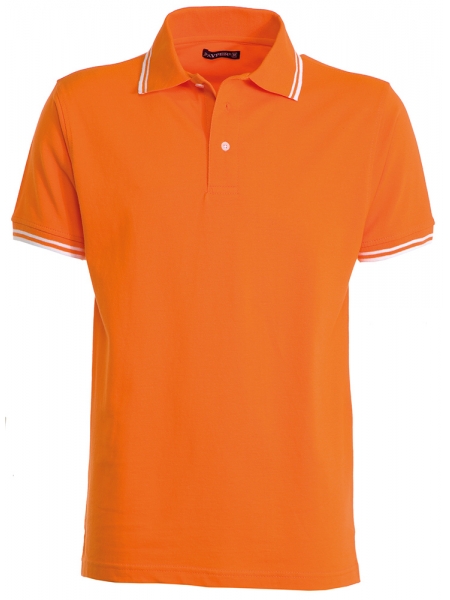 P_o_Polo-uomo-manica-corta-Skipper-210-gr----Payper-arancione-profilo-bianco.jpg