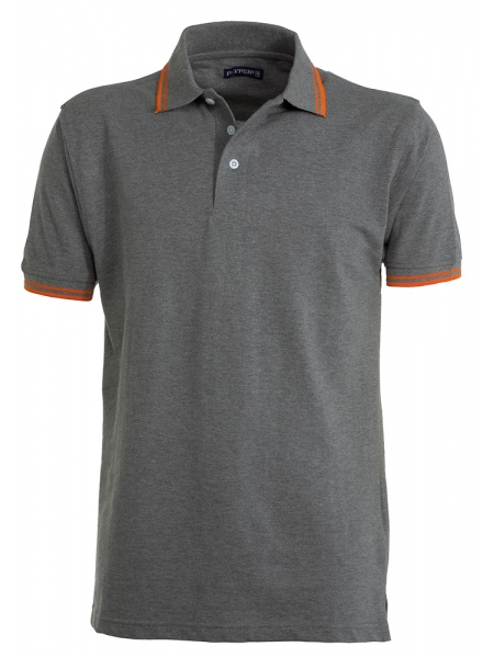 P_o_Polo-uomo-manica-corta-Skipper-210-gr----Payper-grigio-melange-profilo-arancione.jpg