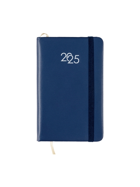Agenda tascabile con elastico personalizzata 9 x 14 cm