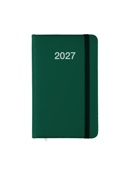 Agenda tascabile con elastico personalizzata 9 x 14 cm