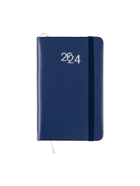 Agenda tascabile con elastico personalizzata 9 x 14 cm
