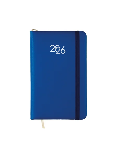 Agenda tascabile con elastico personalizzata 9 x 14 cm