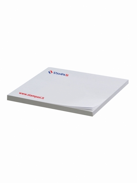 Blocchetti di fogli adesivi 12.50 x 7,2 cm - 100 fogli