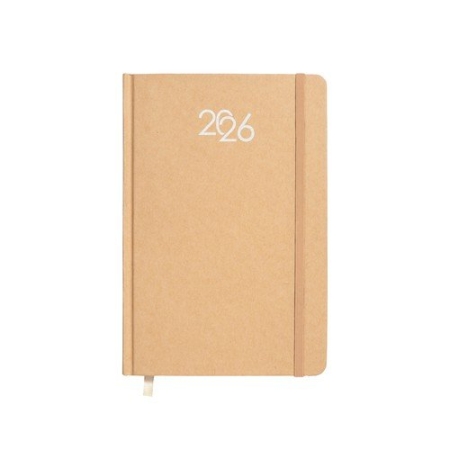Agenda con elastico settimanale in cartoncino personalizzata 15 x 21