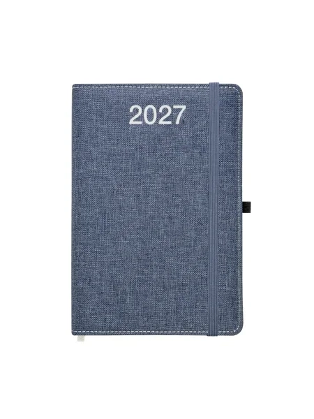 Agenda settimanale con copertina in R-Pet personalizzata 14,5 x 21 cm