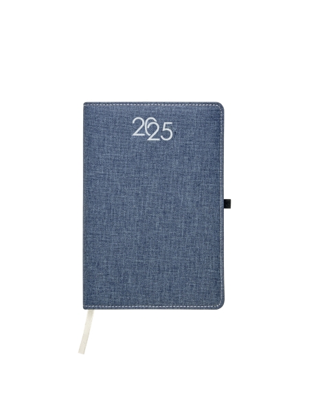 Agenda settimanale con copertina in R-Pet personalizzata 14,5 x 21 cm