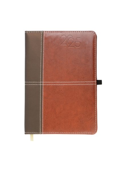 Agenda settimanale con copertina in poliuretano personalizzata 18 x 25,5 cm