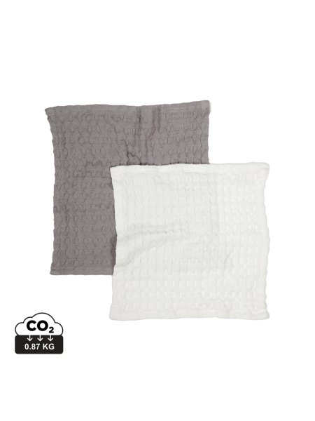 Canovacci cucina cotone VINGA in set da 2 pezzi
