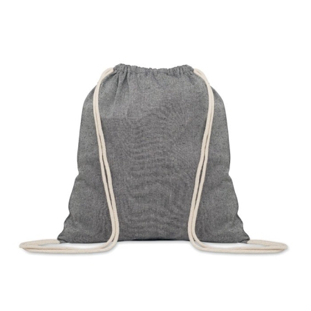 Sacca con coulisse in cotone riciclato 140 g