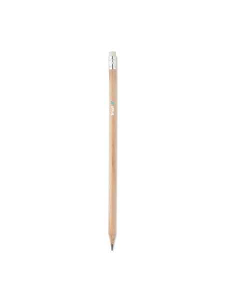 Matita legno naturale con gomma Stomp Sharp