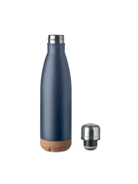 Thermos doppio strato 500ml in acciaio inossidabile e sughro