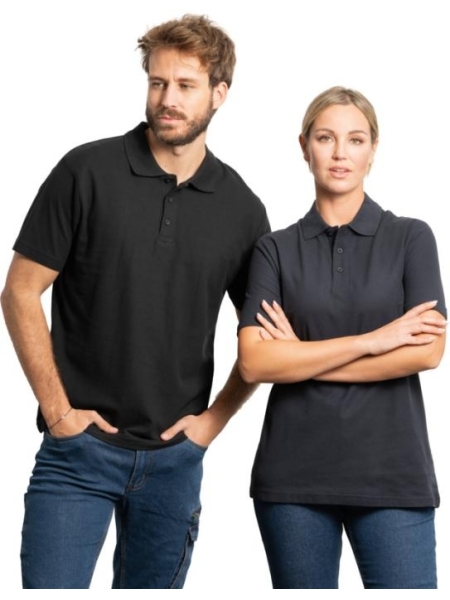 Polo unisex a manica corta personalizzata Roly Austral