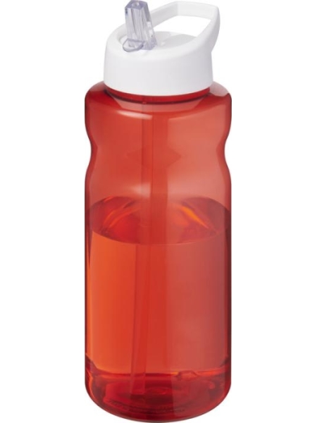 Borraccia 1 litro sportiva con coperchio a beccuccio personalizzata H2O Active® Eco Big Base