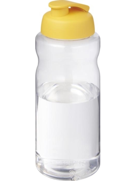 Borraccia sportiva in plastica con coperchio a scatto personalizzata H2O Active® Big Base 1 L