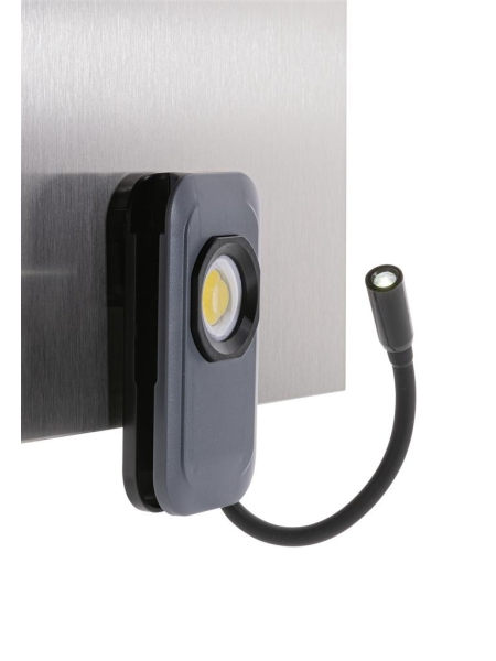 Lampade da lavoro professionali in ABS riciclato - Modello Gear X ricaricabile