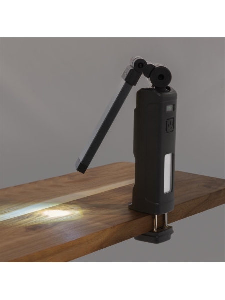 Lampada da lavoro ricaricabile USB Gear X in ABS riciclato