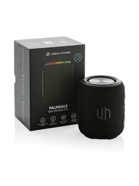 Speaker IPX7 Urban Vitamin Palmdale RCS in ABS riciclato16W
