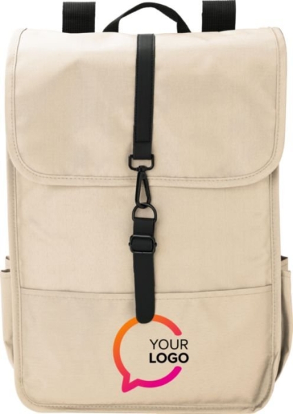 Zaino con patta in poliestere 300 D RPET Lyric