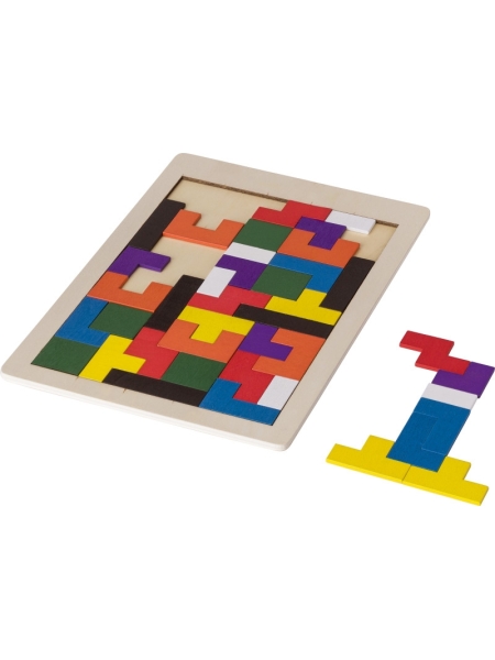 Gioco puzzle in legno 40 pezzi Skyla