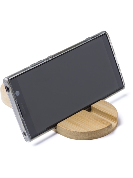 Porta cellulare e tablet in bambù Eamon