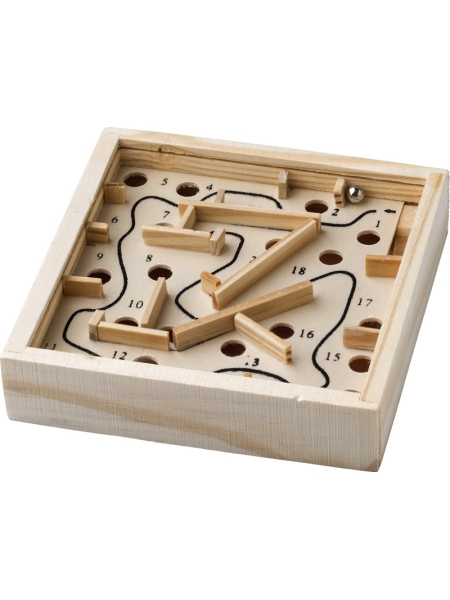 Gioco di pazienza labirindo in legno Joel