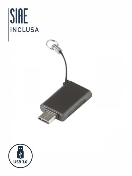 Chiavetta usb 3.0 64gb in lega di zinco Marigold