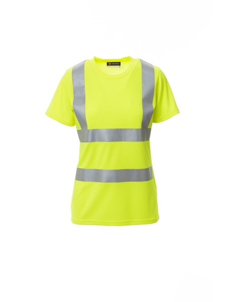 T Shirt alta visibilità da donna personalizzata Payper Avenue Lady