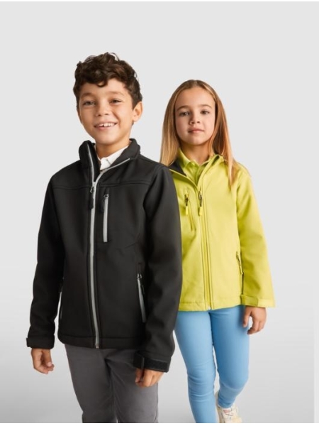 Softshell da bambino personalizzato Roly Antartida