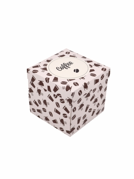 Scatole personalizzabili automontanti 20x20x19 cm - Quadricromia intera superficie