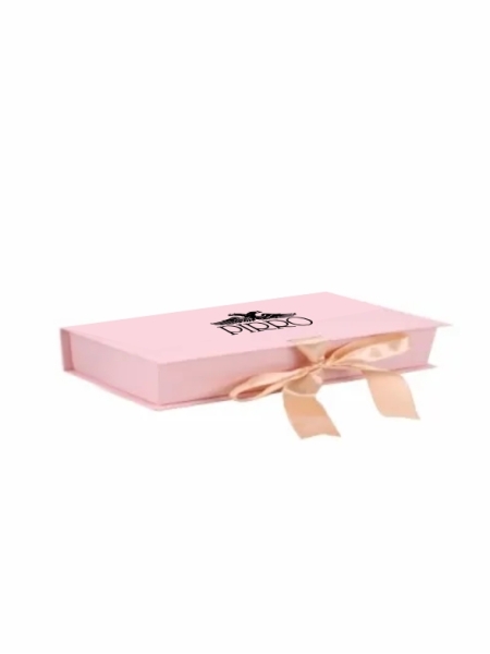 Scatola a libro 28 X 9,6 X 3 cm personalizzata con stampa a caldo
