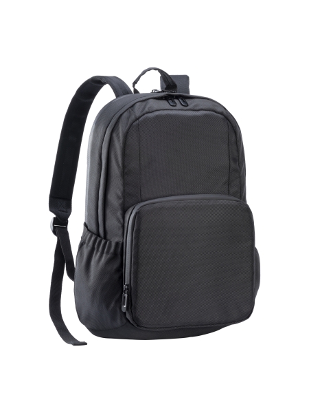 Zaino porta notebook in poliestere riciclato personalizzato DeMi
